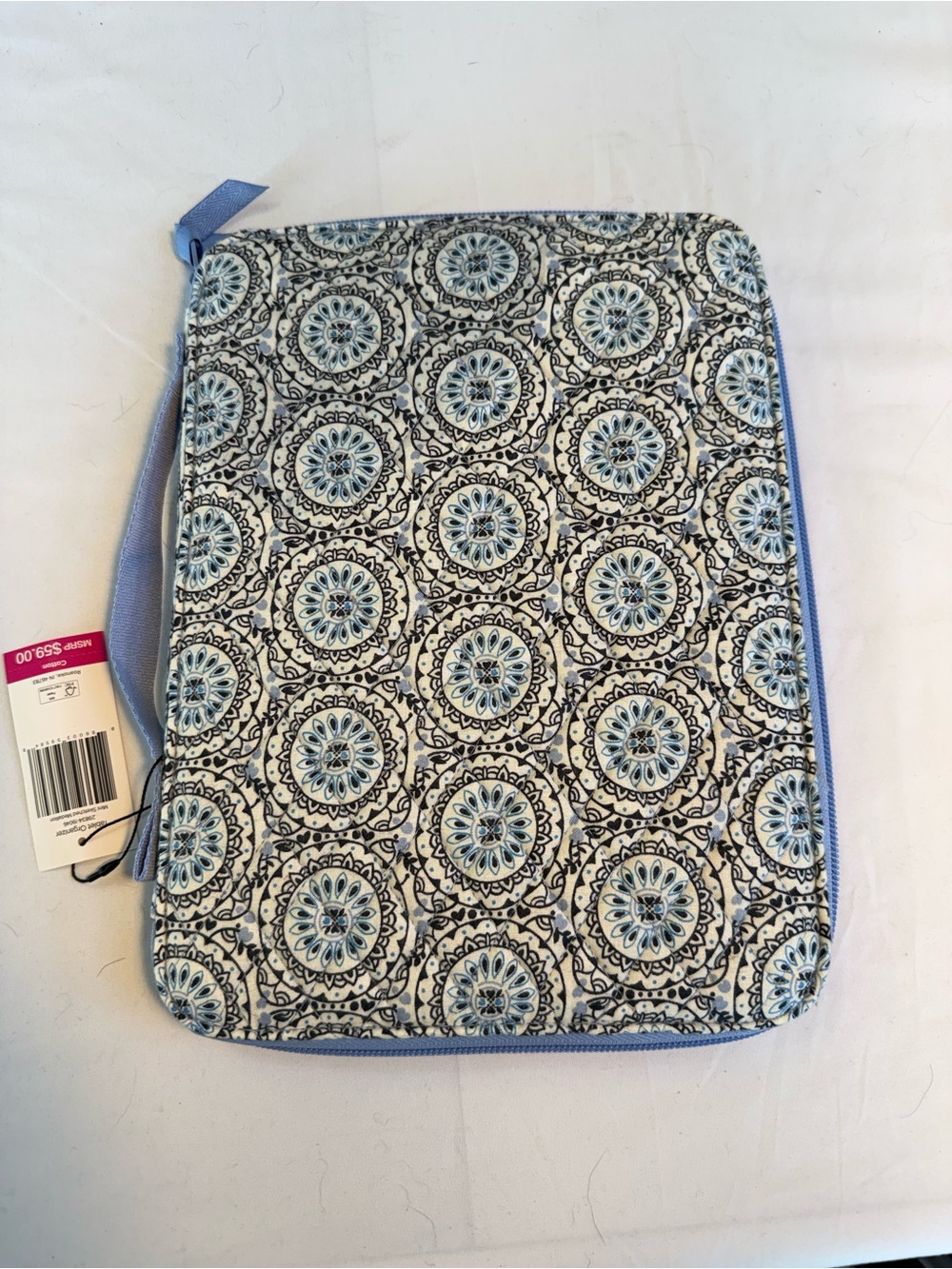 Vera Bradley Light Blue Medallion Tablet Case